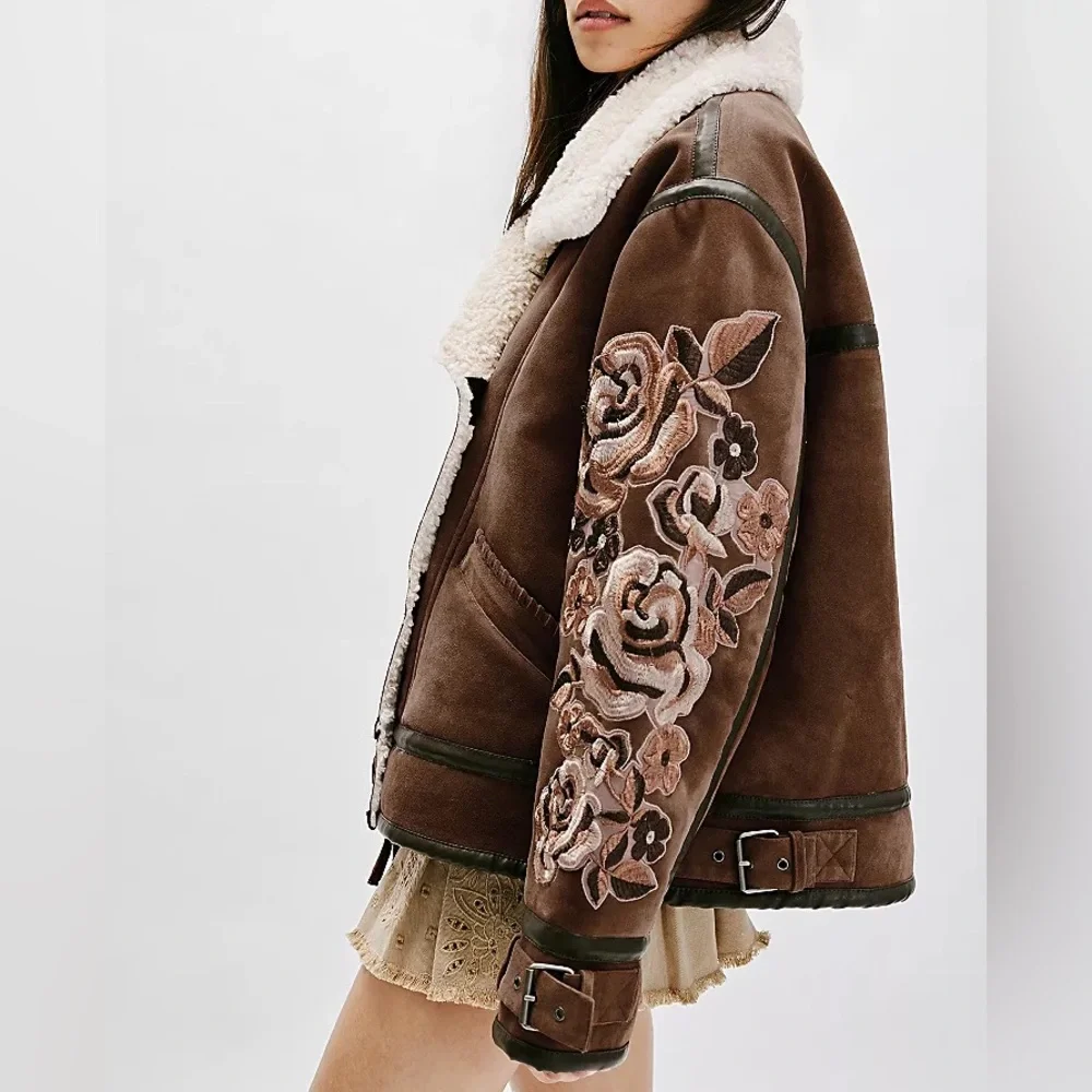 FREE PEOPLE We The Free Andies Vegan Moto Jacket - Picture 2 of 6